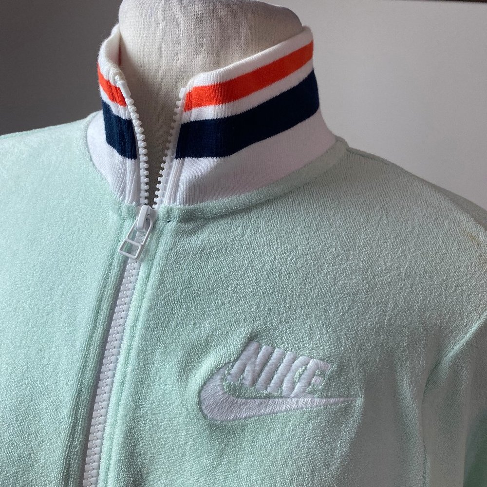 Turquoise zipper sweater from Nike size XS - Picture 3 of 5